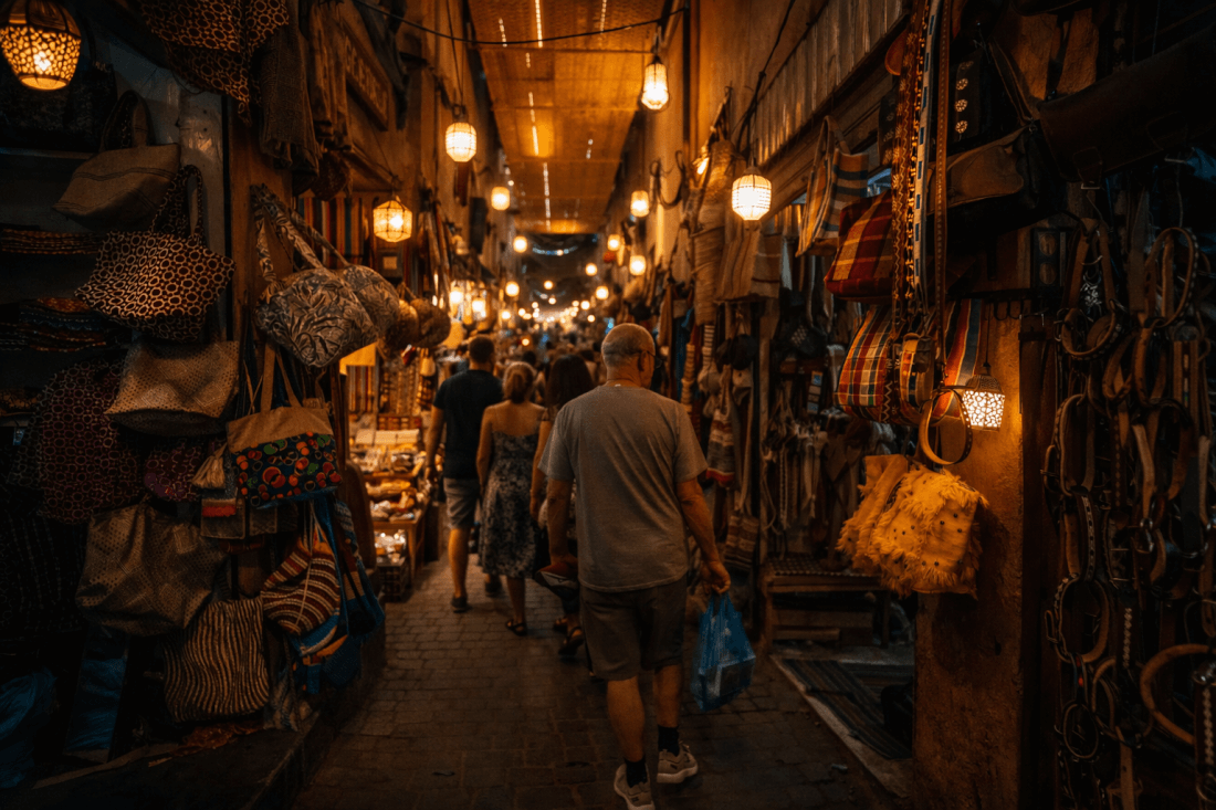 Varkala cliff cafes and shops